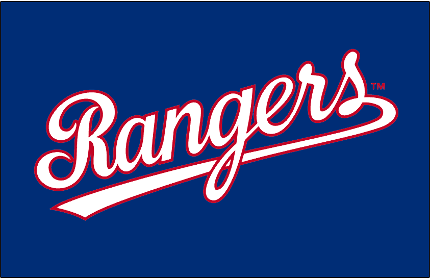 Texas Rangers 2005-2008 Jersey Logo fabric transfer